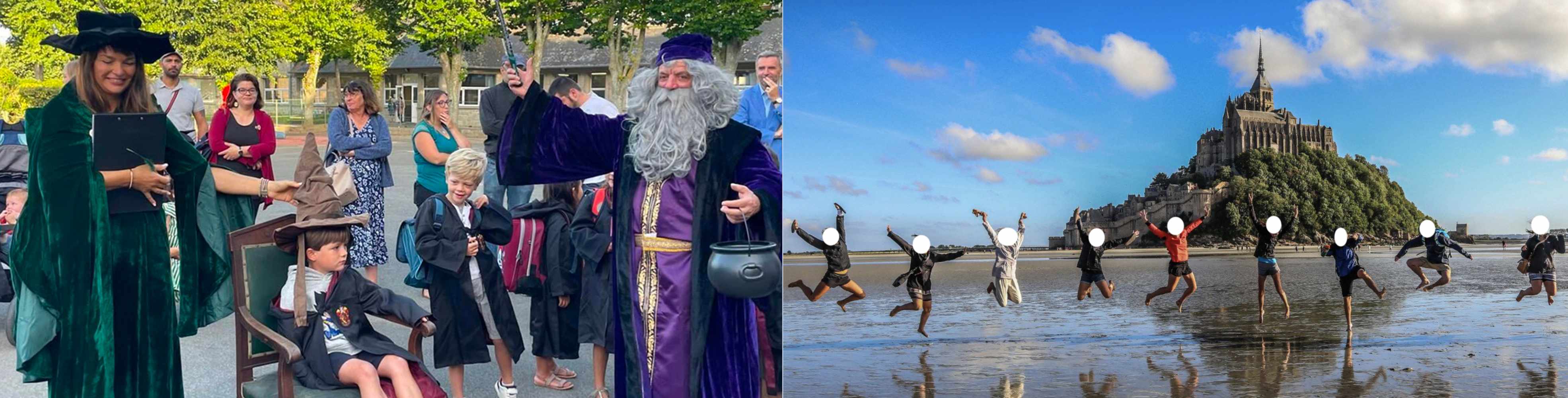la rentree des classes a saint-malo et sortie mont-st-michel