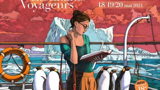 La lectrice de Miles Hyman pour étonnants voyageurs 2024